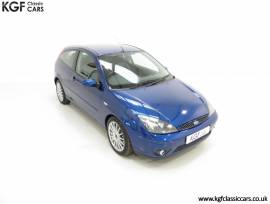 A Rare Ford Focus ST170 with 39,982 Miles, Imperial Blue, £ 6,695