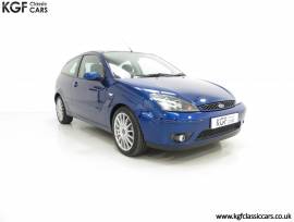 A Rare Ford Focus ST170 with 39,982 Miles, Imperial Blue, £ 6,695