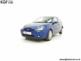 A Rare Ford Focus ST170 with 39,982 Miles, Imperial Blue, £ 6,695