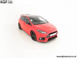 A Ford Focus RS Red Edition with 393 Miles, Race Red, £ 54,995