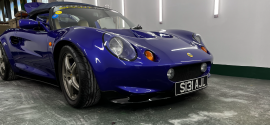 Lotus Elise s1, Azure blue, £ 21,000 Lotus Elise s1, Azure blue, £ 21,000