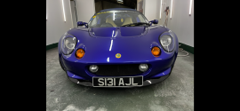 Lotus Elise s1, Azure blue, £ 21,000 Lotus Elise s1, Azure blue, £ 21,000