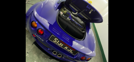 Lotus Elise s1, Azure blue, £ 21,000 Lotus Elise s1, Azure blue, £ 21,000