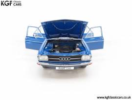 A UK RHD Audi 100 LS, Delft Blue, £ 18,695