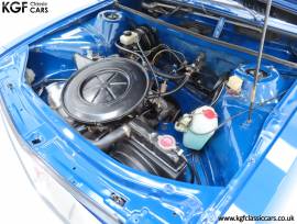 A UK RHD Audi 100 LS, Delft Blue, £ 18,695