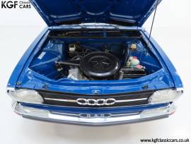 A UK RHD Audi 100 LS, Delft Blue, £ 18,695