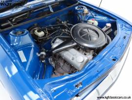 A UK RHD Audi 100 LS, Delft Blue, £ 18,695