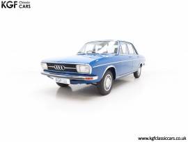 A UK RHD Audi 100 LS, Delft Blue, £ 18,695