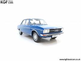 A UK RHD Audi 100 LS, Delft Blue, £ 18,695