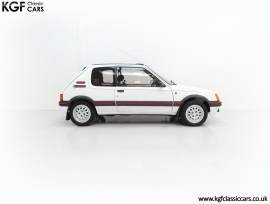 A Unique Phase 1 Peugeot 205 1.6 GTI, Alpine White, £ 16,695