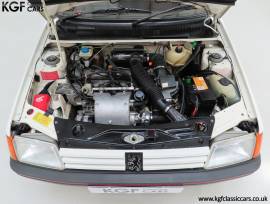 A Unique Phase 1 Peugeot 205 1.6 GTI, Alpine White, £ 16,695