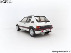 A Unique Phase 1 Peugeot 205 1.6 GTI, Alpine White, £ 16,695