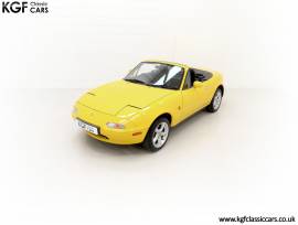 Number 158/300, a UK Mk1 Mazda MX5 California, Sunburst Yellow, £ 14,995