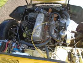 1973 Triumph Spitfire  1300 O/Drive , Yellow, £ 6,995