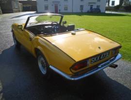 1973 Triumph Spitfire  1300 O/Drive , Yellow, £ 6,995