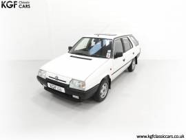 A Skoda Favorit GLXi Estate with One Owner, Swan White, £ 6,995