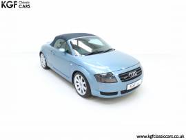 An Impeccably Maintained Audi TT Roadster Quattro , Glacier Blue, £ 7,395