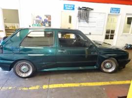 VW Golf rallye, Green, £ 29,995