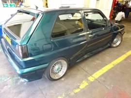 VW Golf rallye, Green, £ 29,995