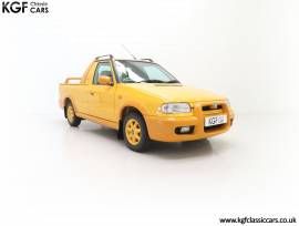 A Skoda Felicia Fun Pickup with 17,301 Miles, Yellow Fun, £ 14,995