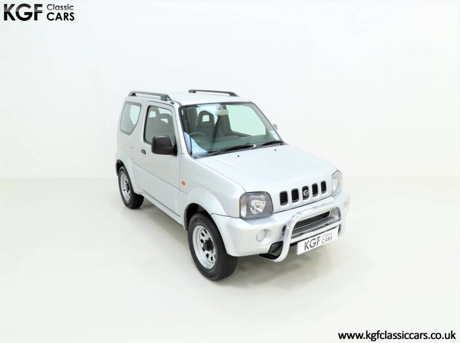 A Suzuki Jimny JLX with One Owner and 979 Miles, Silky Silver Metallic