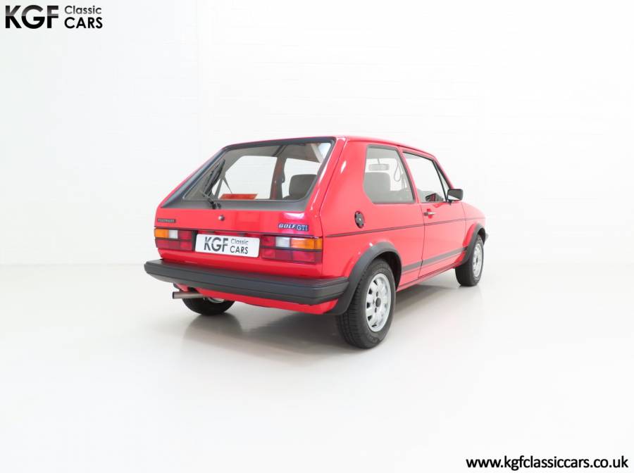 A Legendary Mk1 Volkswagen Golf GTi, Mars Red, £ 24,995