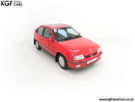 A Vauxhall Astra GTE Mk2 8V with One Owner, Crimson Red, £ 19,995
