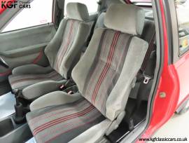 A Vauxhall Astra GTE Mk2 8V with One Owner, Crimson Red, £ 19,995