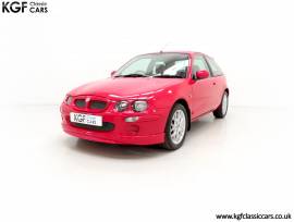 A Sporting MG ZR with Just 30,501 Miles, Solar Red, £ 4,995
