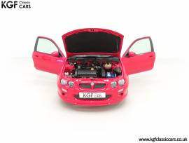A Sporting MG ZR with Just 30,501 Miles, Solar Red, £ 4,995