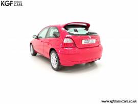A Sporting MG ZR with Just 30,501 Miles, Solar Red, £ 4,995