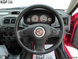 A Sporting MG ZR with Just 30,501 Miles, Solar Red, £ 4,995