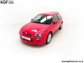 A Sporting MG ZR with Just 30,501 Miles, Solar Red, £ 4,995
