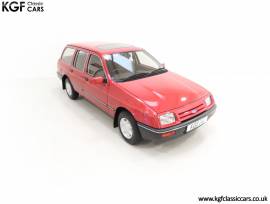 A Stunning Mk1 Ford Sierra Laser 1.6 Estate, Imperial Red, £ 14,995