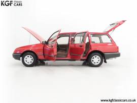 A Stunning Mk1 Ford Sierra Laser 1.6 Estate, Imperial Red, £ 14,995