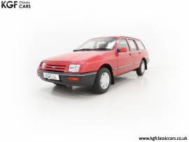 A Stunning Mk1 Ford Sierra Laser 1.6 Estate, Imperial Red, £ 14,995