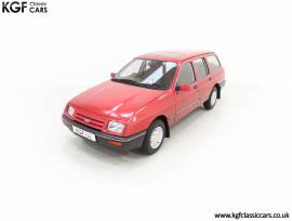 A Stunning Mk1 Ford Sierra Laser 1.6 Estate, Imperial Red, £ 14,995