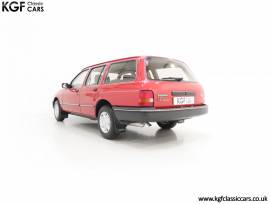 A Stunning Mk1 Ford Sierra Laser 1.6 Estate, Imperial Red, £ 14,995