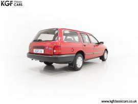 A Stunning Mk1 Ford Sierra Laser 1.6 Estate, Imperial Red, £ 14,995