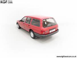 A Stunning Mk1 Ford Sierra Laser 1.6 Estate, Imperial Red, £ 14,995