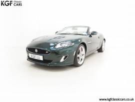 An Opulent Jaguar XKR Convertible with 15655 Miles, British Racing Green, £ 29,995