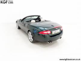 An Opulent Jaguar XKR Convertible with 15655 Miles, British Racing Green, £ 29,995