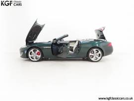 An Opulent Jaguar XKR Convertible with 15655 Miles, British Racing Green, £ 29,995