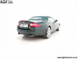 An Opulent Jaguar XKR Convertible with 15655 Miles, British Racing Green, £ 29,995