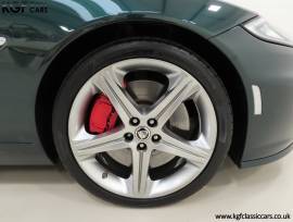 An Opulent Jaguar XKR Convertible with 15655 Miles, British Racing Green, £ 29,995