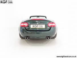 An Opulent Jaguar XKR Convertible with 15655 Miles, British Racing Green, £ 29,995